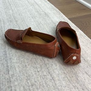 Tan/Brown Leather Cole Haan Drivers - 6.5